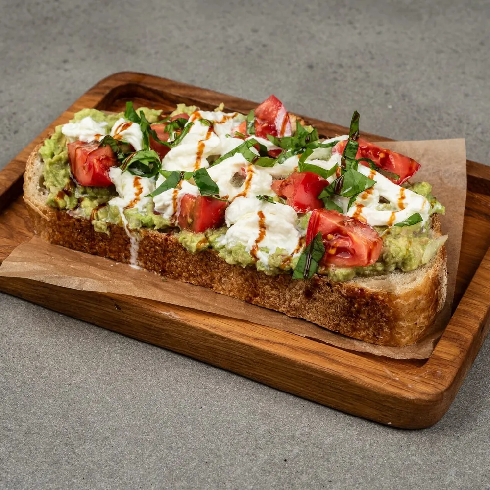 Stracciatellalı Bruschetta